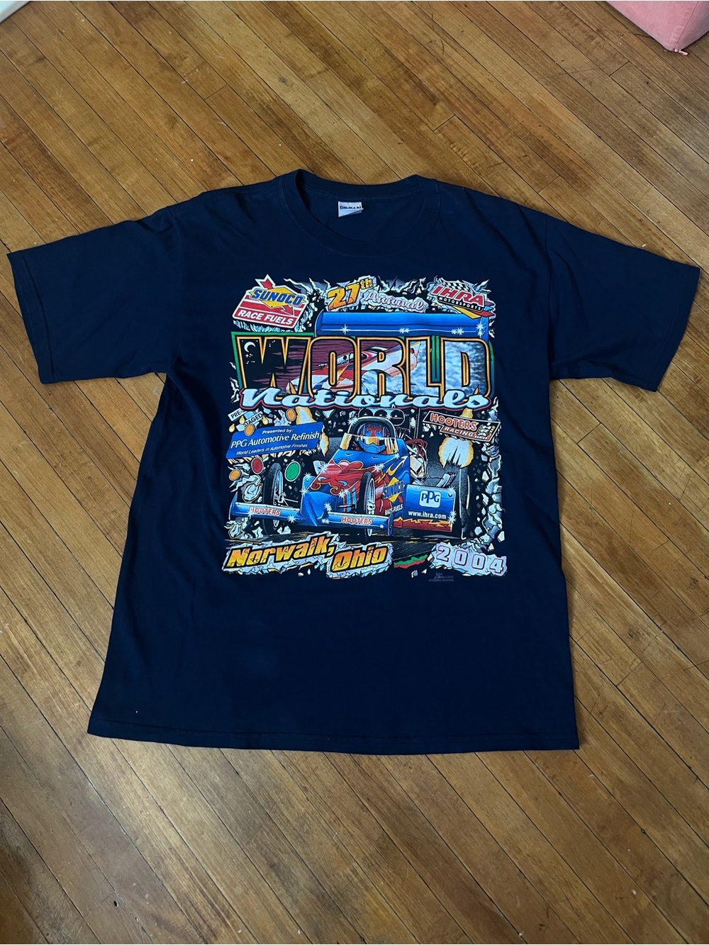 Vintage 2000s NASCAR Formula 1 Racing Shirt Large